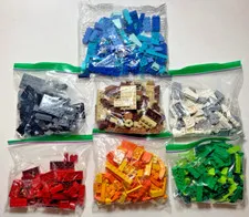 Lot Of  7 Color Sets Of Lego’s Over 450 Pieces