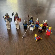 Vintage LEGO Castle Crusader Knights & Guard Minifigure Lot | Free Shipping!!!