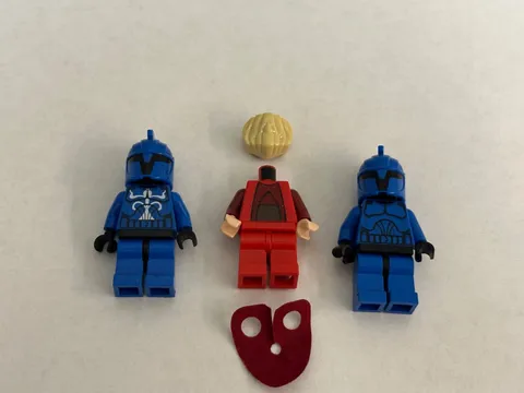 Lego Star Wars Senate Commandos + Palpatine SW0243 SW0244 SW0288 set 8039 8128