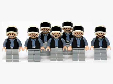 LEGO Star Wars Rebel Fleet Trooper Minifigure Lot of 7 Tantive IV