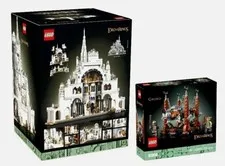 Lego 11377 And GWP 40893 Icons The Lord of the Rings Minas Tirith,Grond 