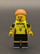 LEGO Minifigure 71037 Series 24 Football Referee CMF Used