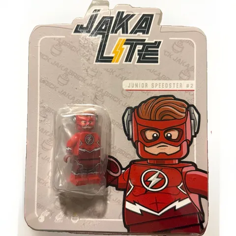 LEGO LC DC Comics Jaka Brick LITE Junior Speedster 2 Wally West Minifigure