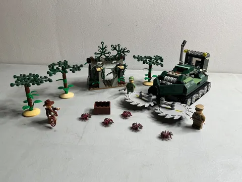 Lego Indiana Jones Jungle Cutter 7626 PRE-BUILT