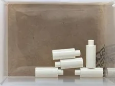LEGO Parts - White Minifigure, Utensil Candle - No 37762 - QTY 5