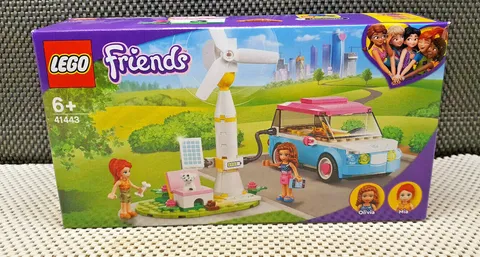 New Lego Friends 41443 Olivia's Electric Car Never Opened