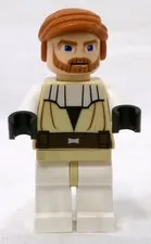 LEGO Star Wars The Clone Wars 7753 9525 7676 7931 sw0197 Obi-Wan Kenobi Minifig