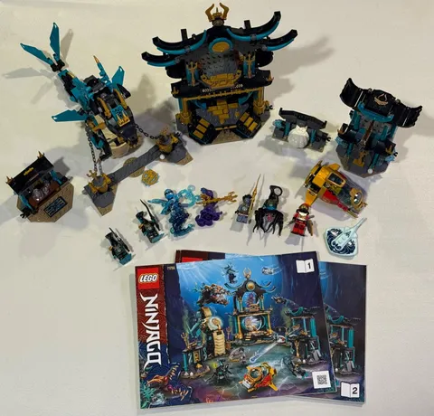 LEGO NINJAGO 71755 Temple of the Endless Sea COMPLETE w/ Minifigures