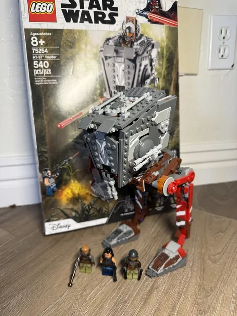 LEGO Star Wars: AT-ST Raider (75254) Full Set, Box, Minifigs - NO Mandalorian