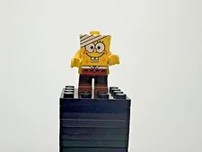 LEGO SpongeBob SquarePants Minifigure - Bandage Head SpongeBob - BOB016 SET 3832