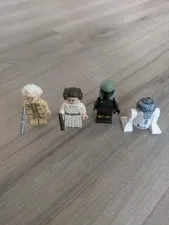 Lego Star Wars Mini Figures Boba Fet R2-D2 Princess Leia Gen Jan Dodonna
