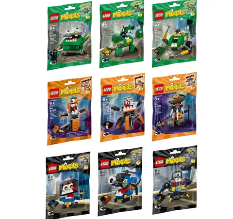 LEGO MIXELS Series 9 Complete Collection 41572-41580 9 Bags Sealed Free Shipping
