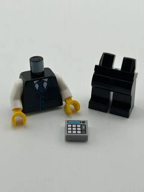 Lego Icons Accountant Minifigure Legs & Torso Only - 10297 Boutique Hotel twn421