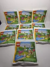 LEGO Creator 30715 Cute Animal Birthday Party LOT OF 10 with 64 Pieces Each