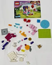 LEGO Friends 41114 Pets Party Styling Set Cat White Feline Complete