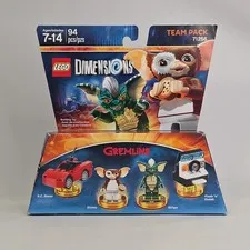 LEGO Dimensions 71256 Gremlins Team Pack, Gizmo & Stripe, NEW Sealed NIB