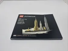 LEGO Architecture New York City 21028 Instruction Guide MANUAL ONLY