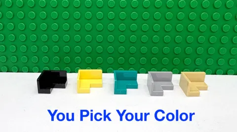 LEGO 2x2x1 Corner Wall Panel "You Pick Your Color and Qty" NEW