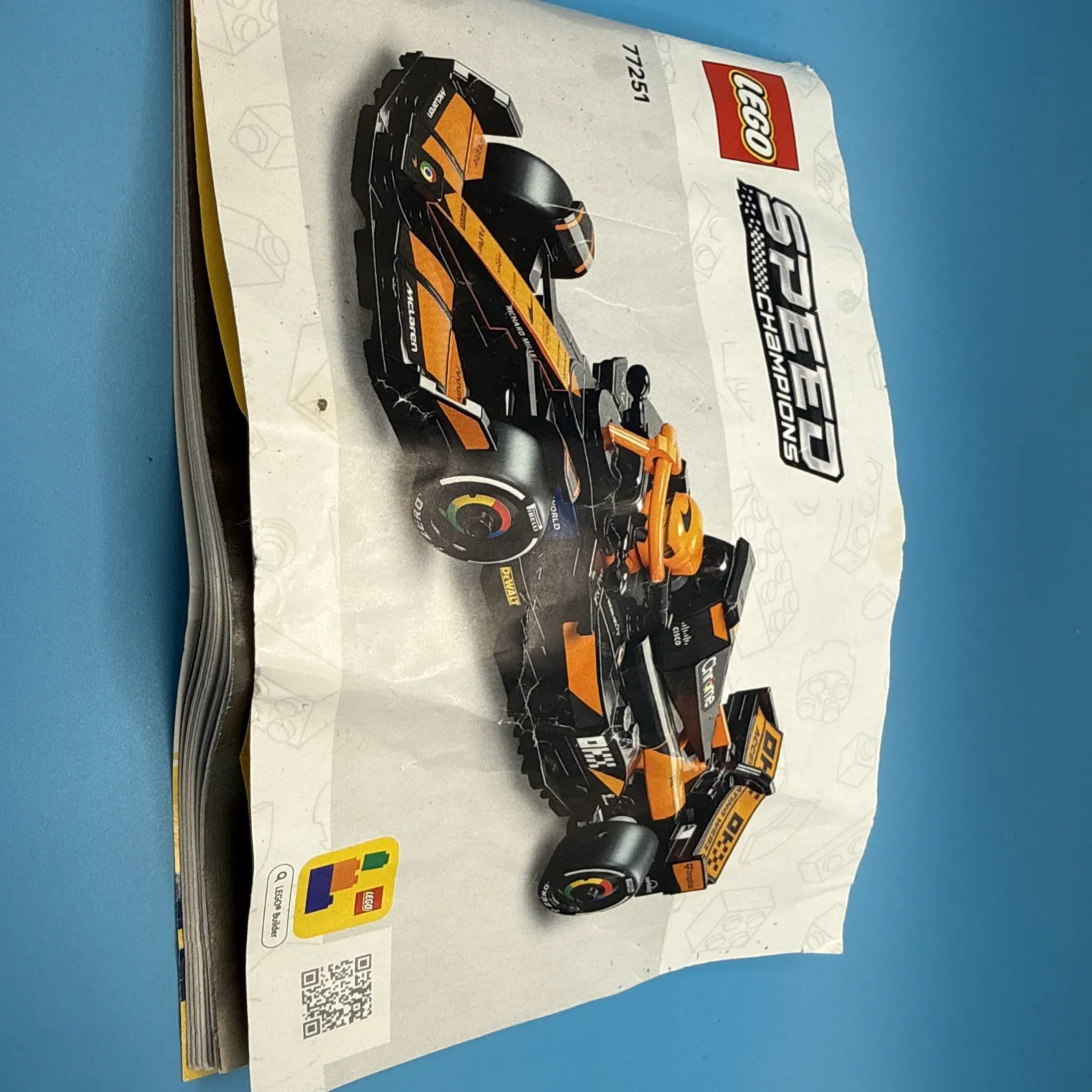 lego speed champions mclaren instruction Book