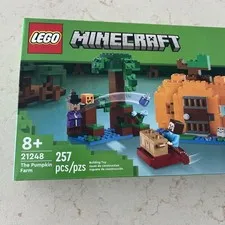 New! LEGO Minecraft 21248 The Pumpkin Farm Set Witch