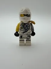 LEGO NINJAGO Tournament of Elements Zane Battle Damage NJO0228 Tournament Robe
