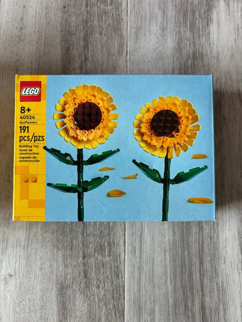 NEW! LEGO 40524 Sunflowers Building Set Botanical Collection-Sealed Box