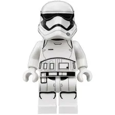 LEGO Star Wars First Order Stormtrooper Minifigure White Armor w/ Helmet