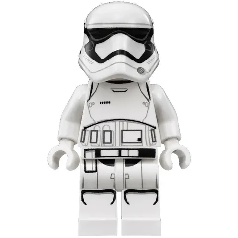 LEGO Star Wars First Order Stormtrooper Minifigure White Armor w/ Helmet