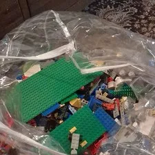 LEGO Bulk Lot Bricks & Plates w/ Instructions 6927 6823 Space Probe Legoland