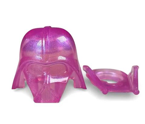 OFFICIAL LEGO Star Wars Darth Vader Trans Satin Dark Pink Monochrome Helmet