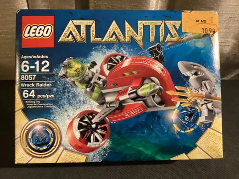 Lego Atlantis Wreck Raider 8057 Shark Warrior Scuba Trident #2 Blue Seal 2010
