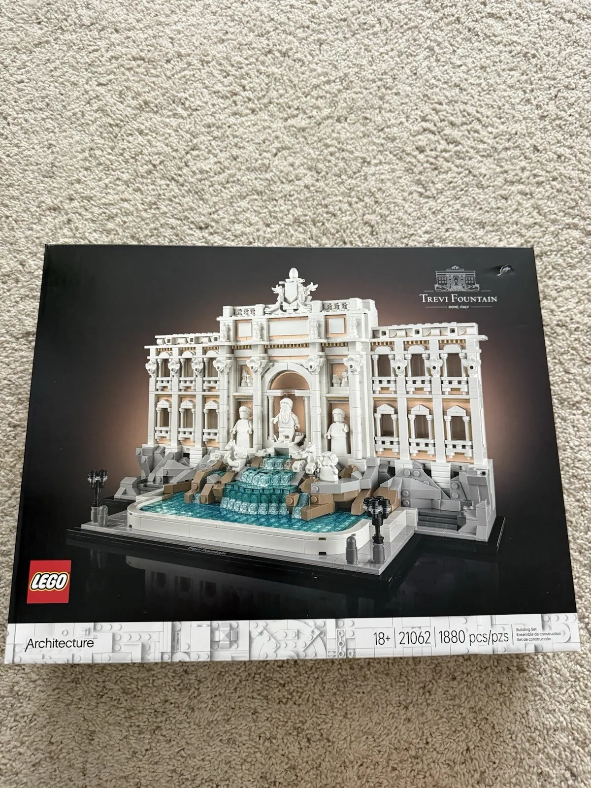 LEGO ARCHITECTURE: Trevi Fountain Brand New & Sealed (21062)