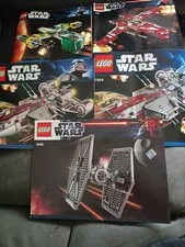 Lot of 5 Lego Star Wars Booklets 9492 7930 7964 9497