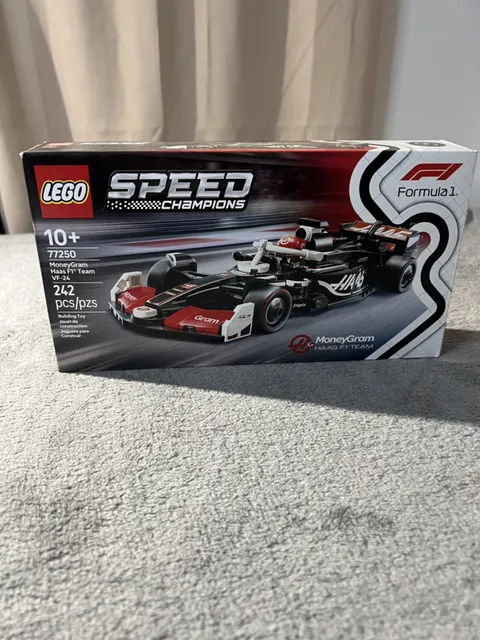 LEGO Speed Champions MoneyGram Haas F1 Team VF-24 Race Car 77250 SEE DETAILS
