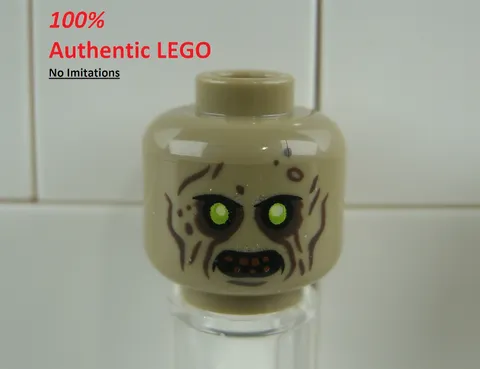 LEGO NEW Dark Tan Night Trooper Head (1x) 6488695 Minifigure Part 108970