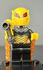 LEGO Batman DC Super Heroes Firefly Minifigure SH0551, Stand, Blaster from 76117
