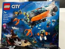 LEGO 60379 City Deep-Sea Explorer Submarine. 842 Pieces. 