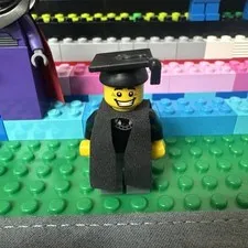 LEGO GRADUATE MINIFIG from CMF Series 5 8805 minifigure col05-1 Col065