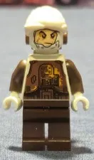 LEGO Star Wars Dengar Minifigure SW0751 Bounty Hunter, White Torso, 75145 75167
