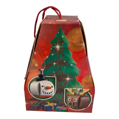 LEGO (854050) 2020 Snowman & Reindeer Duo Christmas Ornament Set 