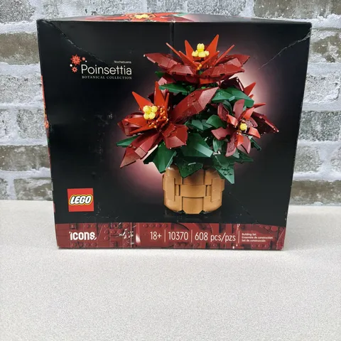 SEALED - NIB - LEGO Botanicals: Poinsettia (10370)