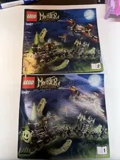 LEGO® Monster Fighters The Ghost Train 2012 Instruction Manuals 1 & 2 Set 9467