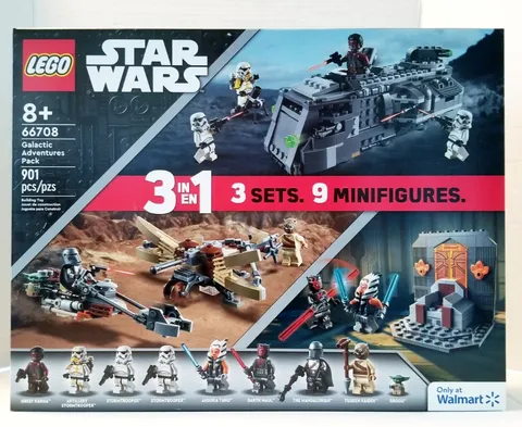 Lego Star Wars 66708 Galactic Adventures Pack.  New & Factory Sealed