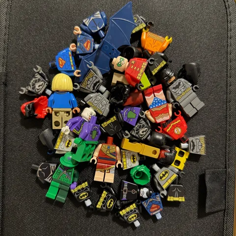 LEGO DC Batman Minifigures Parts Lot Some Damaged Rare Justice League 2012