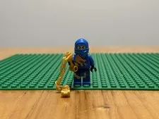 Lego Ninjago DX Jay Minifigure njo0016 2521 2519 Golden Weapons