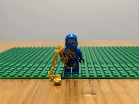 Lego Ninjago DX Jay Minifigure njo0016 2521 2519 Golden Weapons