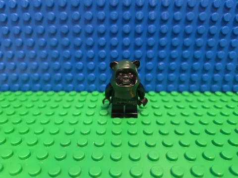 LEGO Tokkat Ewok Minifigure sw0339 7956 Star Wars CMF Lot Rare Retired Vintage 