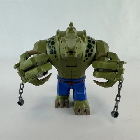 LEGO Killer Croc Figure Batman Movie 70907 Killer Croc Tail-Gator Official 