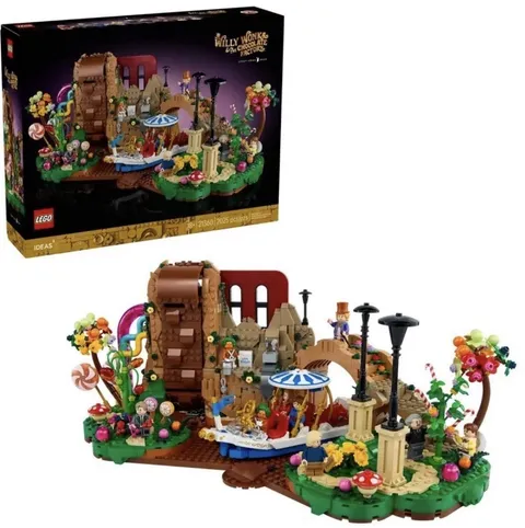 LEGO Ideas Willy Wonka & the Chocolate Factory 21360 2025 pcs 18+
