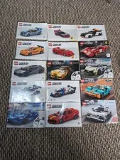 LEGO Speed Champions Racers Car Instructions Manual Only Lot Of 15 76934 76906